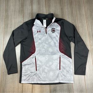 South Carolina Gamecocks 1/4 Zip Pullover Men’s L Coldgear Loose